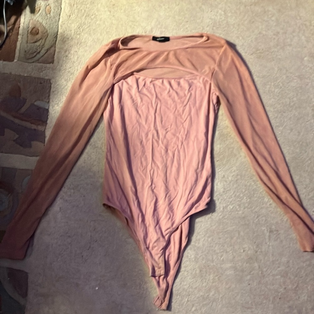 Pink bodysuit